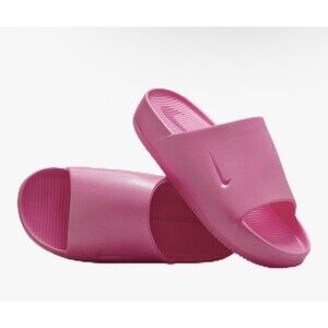 Nike Calm SE Women's Slides (FV5940-600, Hyper Pink) Size US 10 Women T3